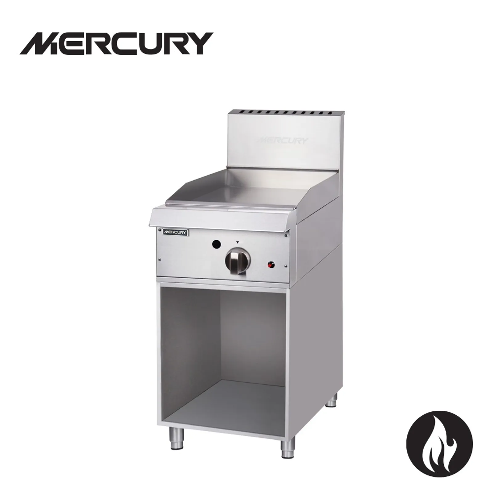 Mercury MGN-15-F - Gas Griddle - 1 ‘U’ Shape Burner