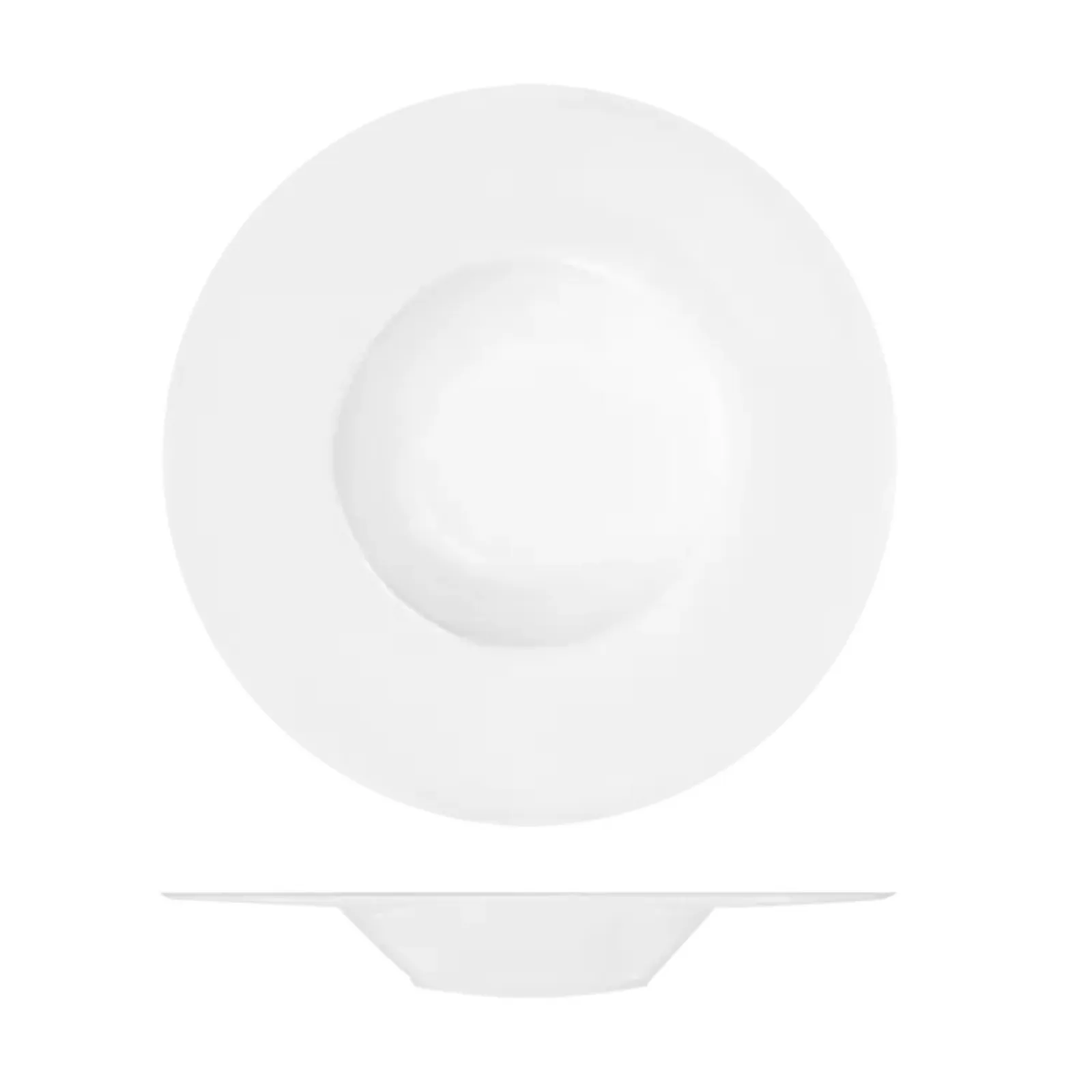 Rak Porcelain R10-1262 Le Ballet - Gourmet Wide Rim Bowl 290mm