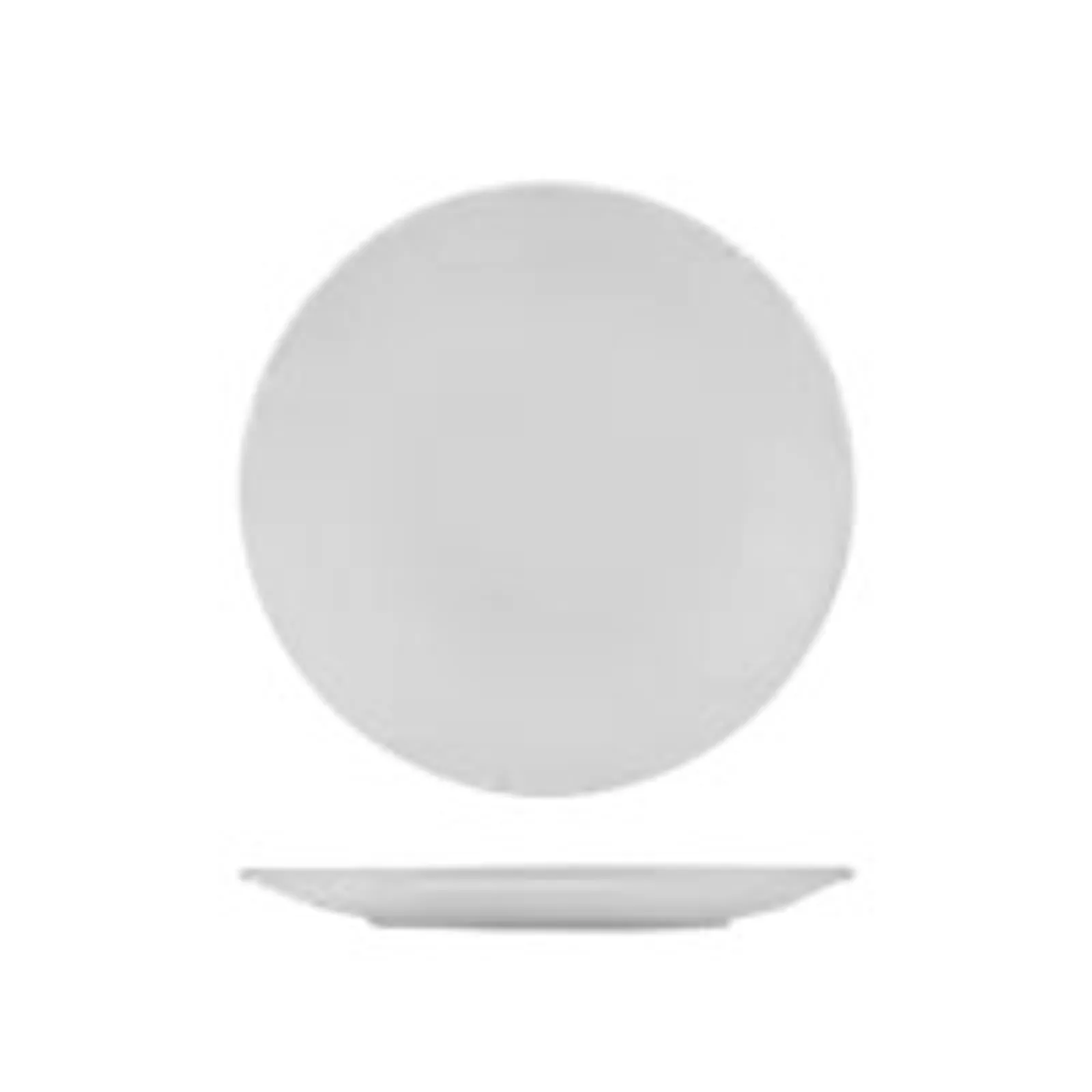 Zuma 9029367 Pearl Aspen - Round Coupe Plate 285mm