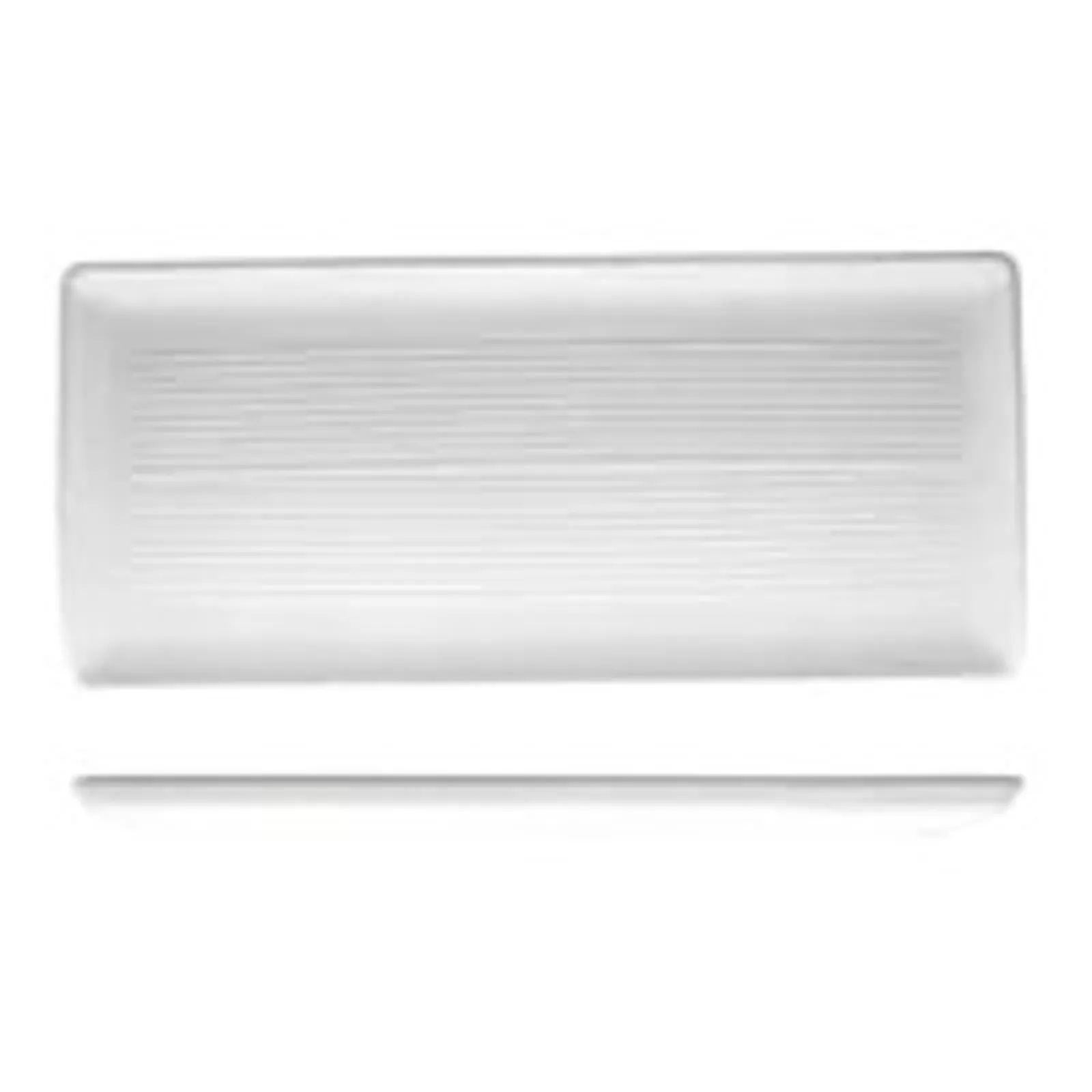 Zuma 9029384 Pearl Aspen - Share Ribbed Platter 395mm