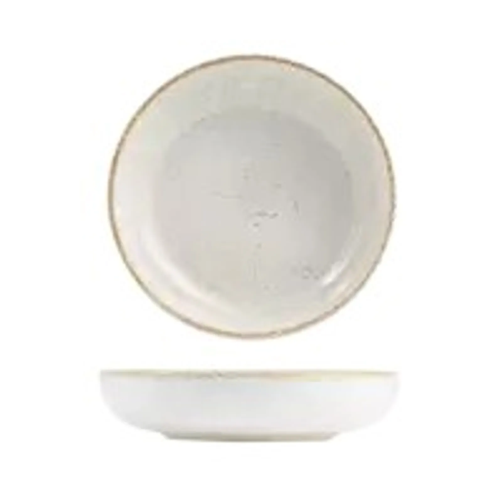 Eclipse 959977 Duo Limestone - Round Bowl 1150ml
