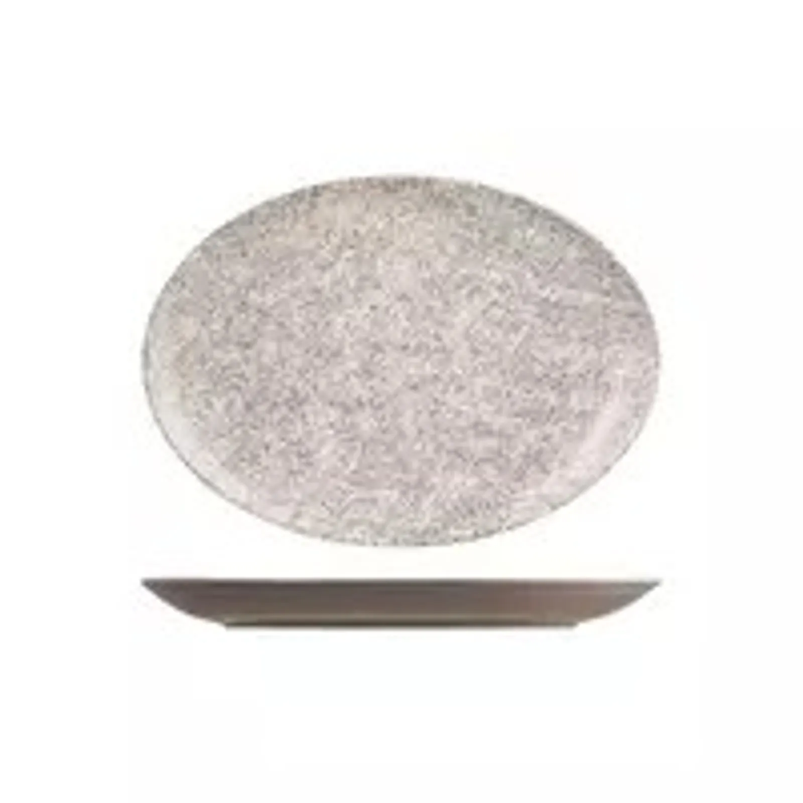 Rak Porcelain RO4320 - Opulenz Oval Coupe Plate 230mm