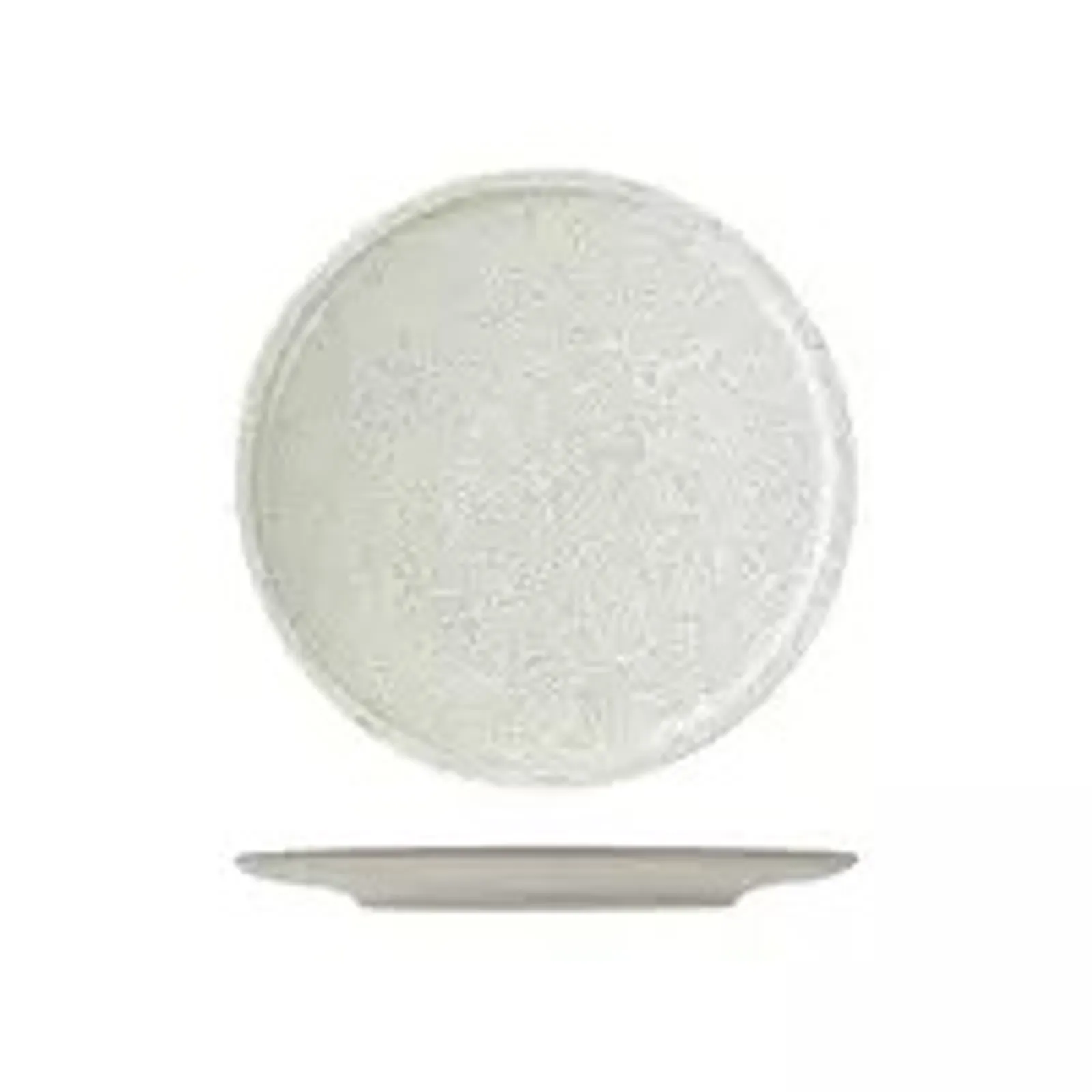 Rak Porcelain R50-2028-CL - Rakstone Ease Clay Flat Coupe Plate 280mm