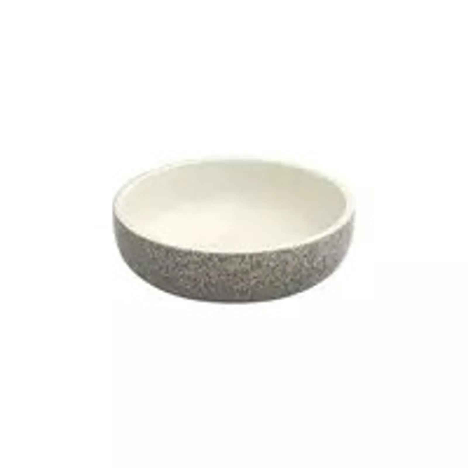 Rak Porcelain R50-3116-DU - Rakstone Ease Dual Deep Round Plate 160mm