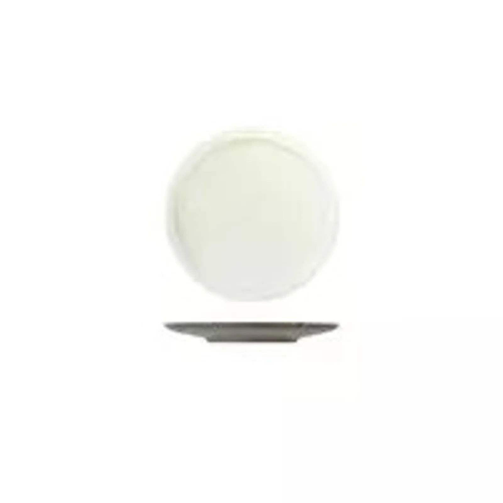 Rak Porcelain R50-2016-DU - Rakstone Ease Dual Flat Coupe Plate 160mm