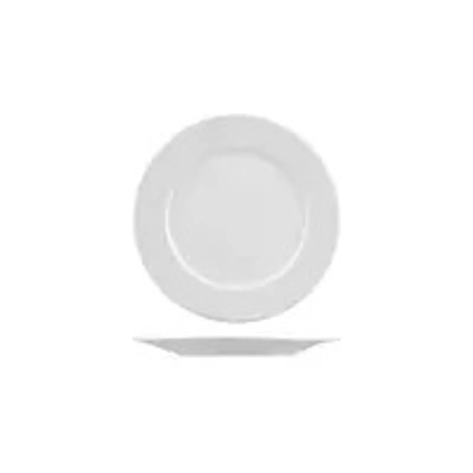 Rak Porcelain RFP21 - Rondo Round Plate - Wide Rim 210mm