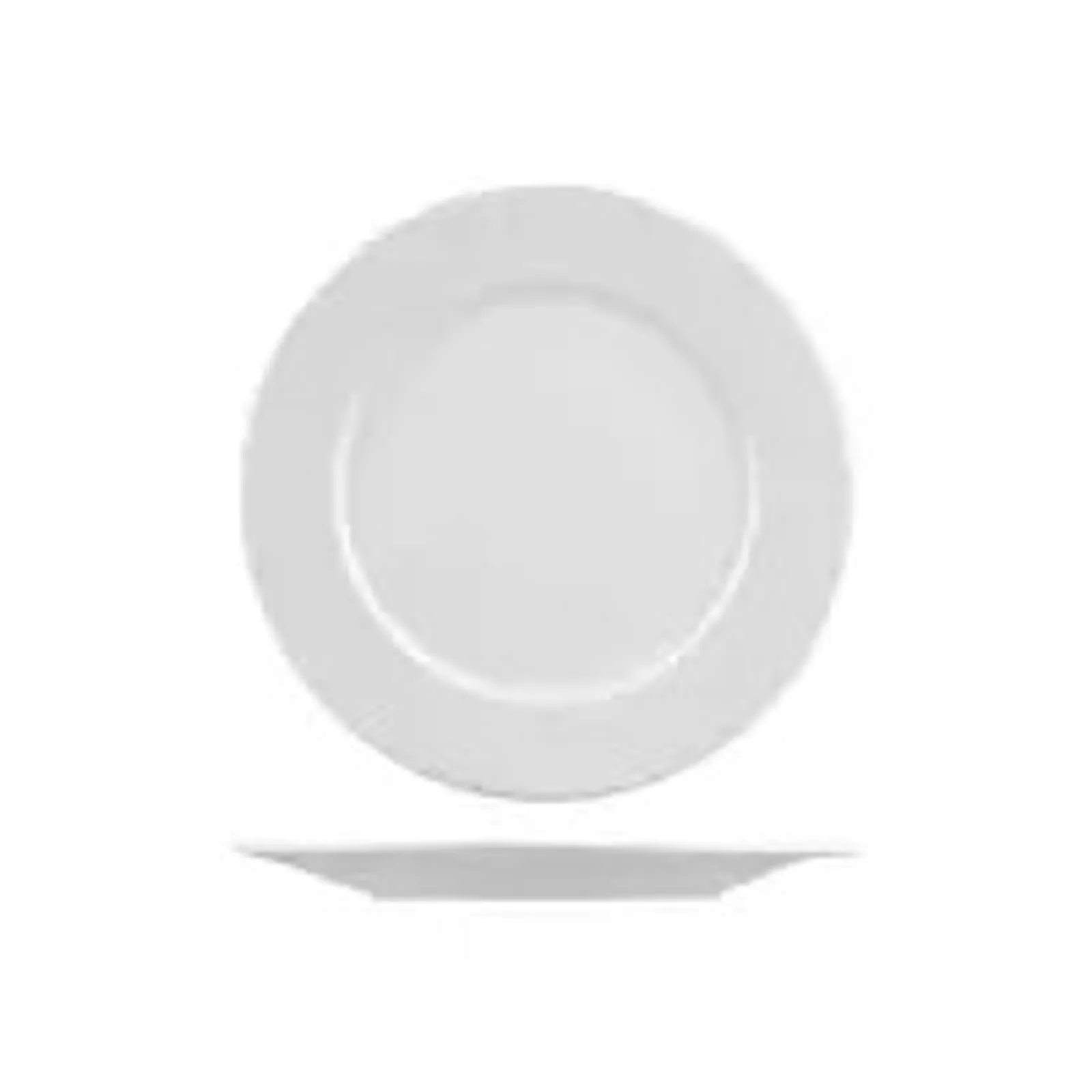 Rak Porcelain RFP27 - Rondo Round Plate - Wide Rim 270mm
