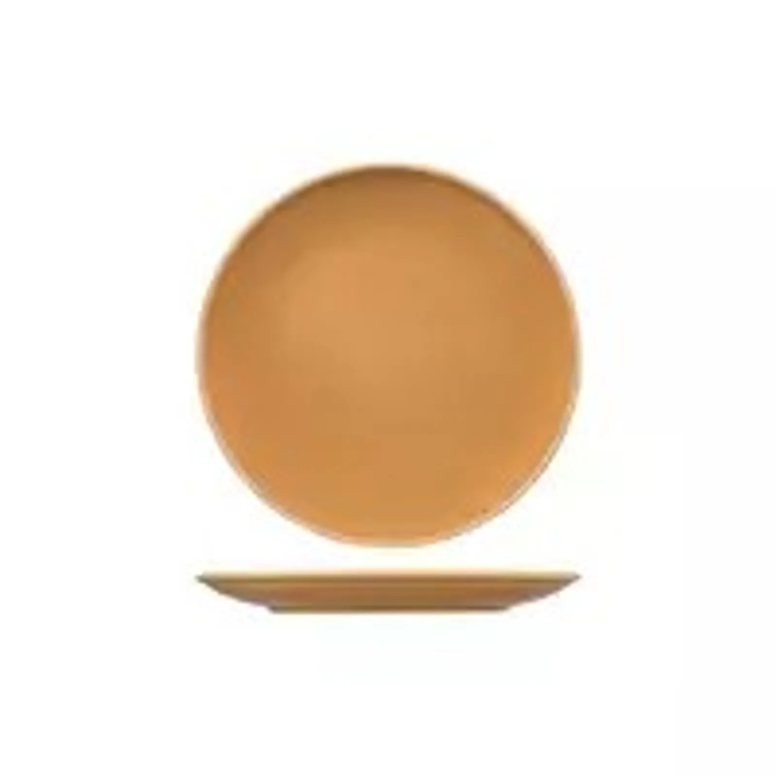 Rak Porcelain RV3210-BE - Vintage Beige Round Coupe Plate 210mm