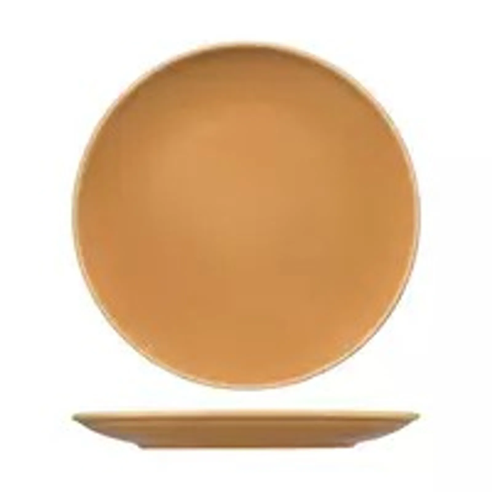 Rak Porcelain RV3310-BE - Vintage Beige Round Coupe Plate 310mm