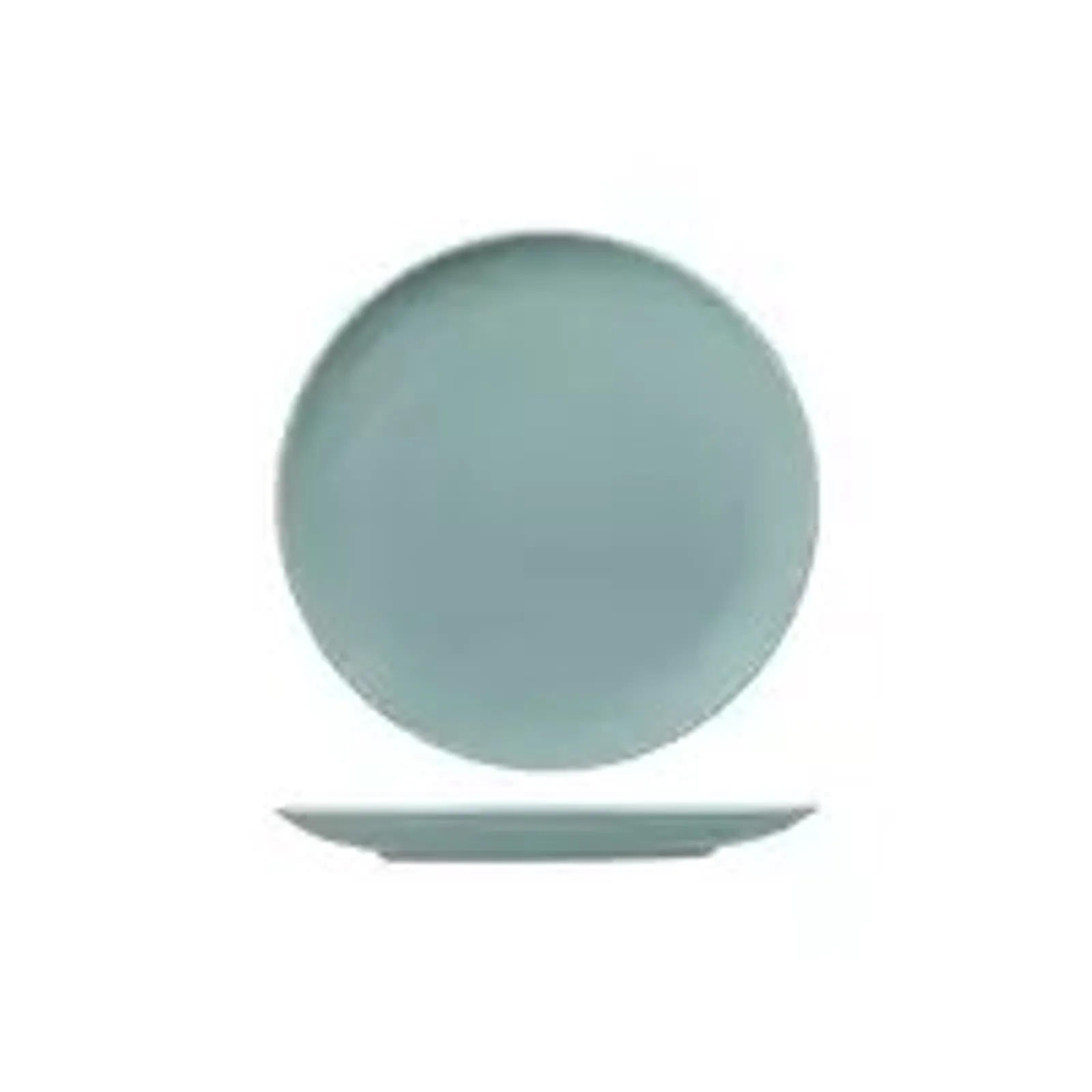 Rak Porcelain RV3210-BL - Vintage Blue Round Coupe Plate 210mm