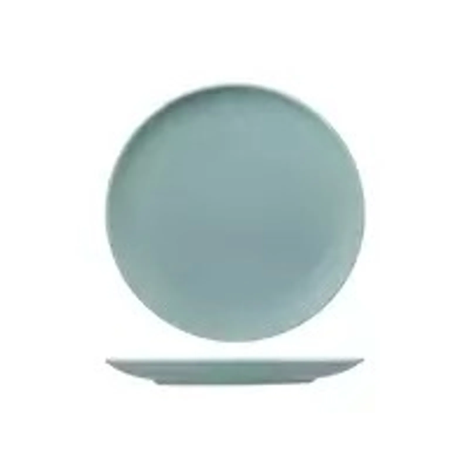 Rak Porcelain RV3240-BL - Vintage Blue Round Coupe Plate 240mm