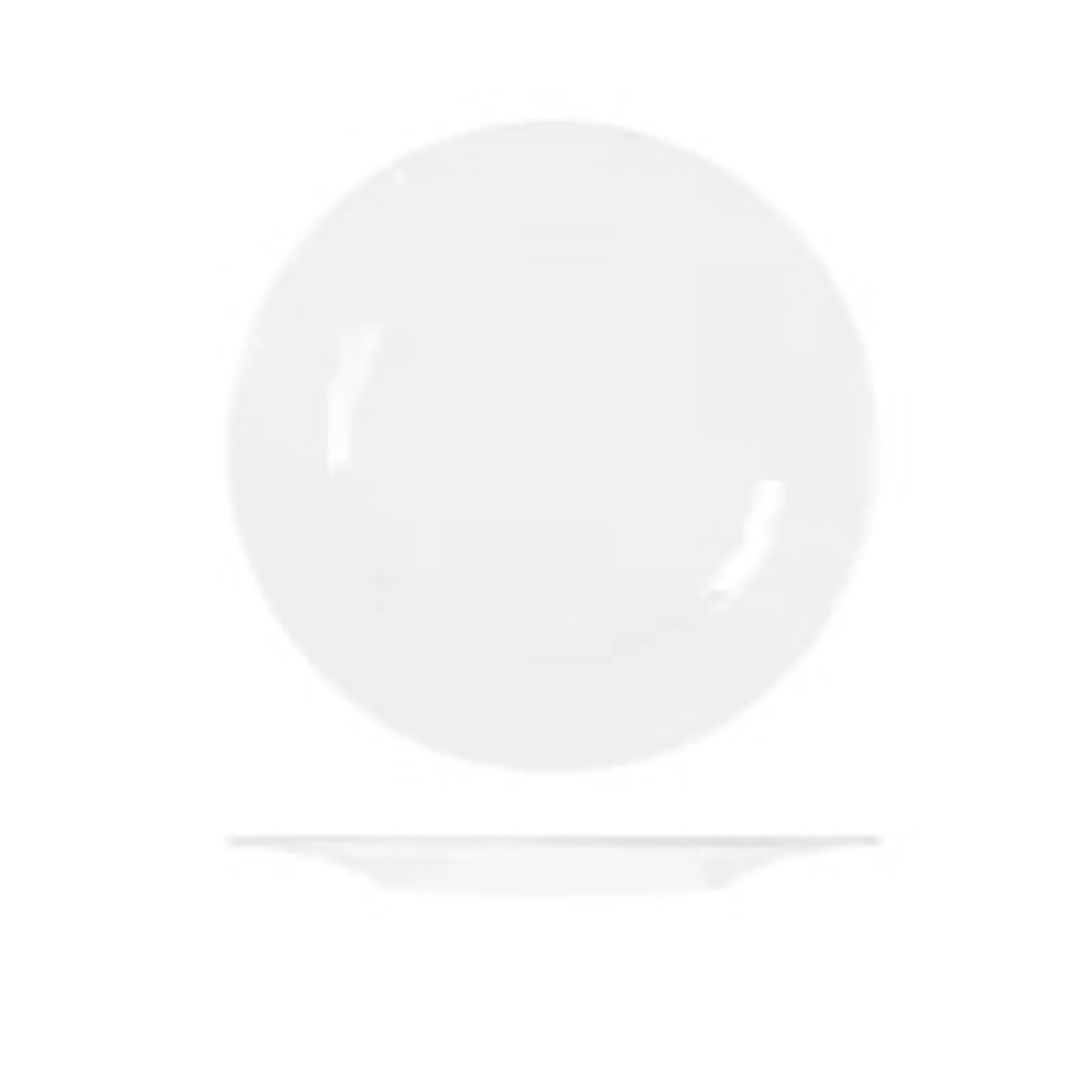 Rak Porcelain RMRP27 - Metropolis Round Plate - Wide Rim 270mm