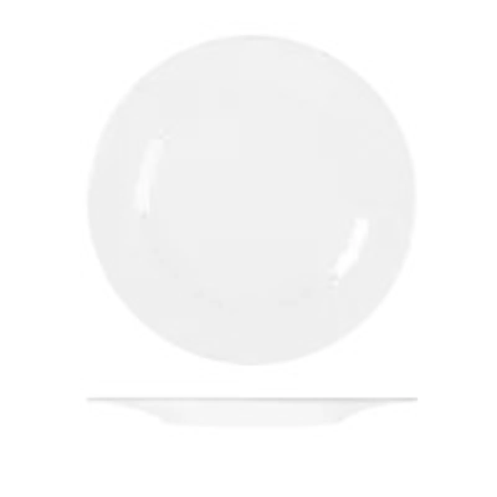 Rak Porcelain RMRP29 - Metropolis Round Plate - Wide Rim 290mm