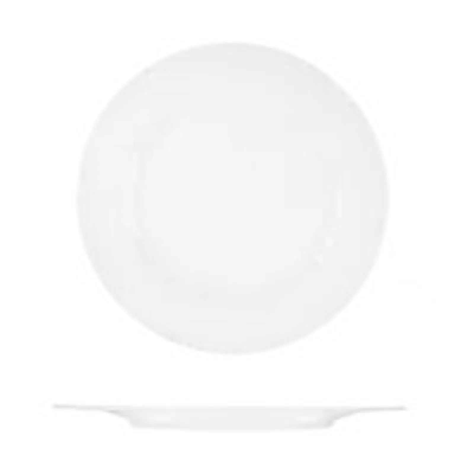 Rak Porcelain R10-1028 - Le Ballet Bravura Round Wide Rim Plate 280mm