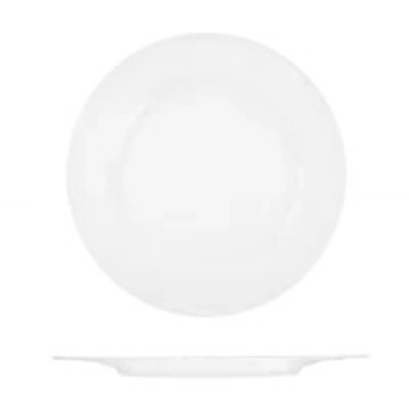 Rak Porcelain R10-1032 - Le Ballet Bravura Round Wide Rim Plate 320mm