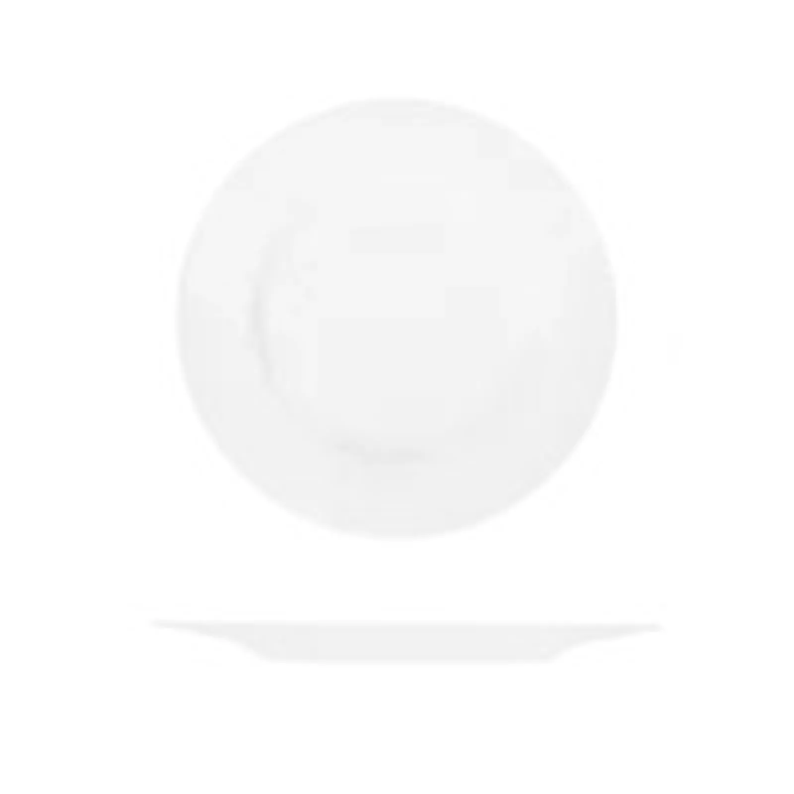 Rak Porcelain R10-2122 - Le Ballet Fedra Round Flat Wide Rim Plate 220mm