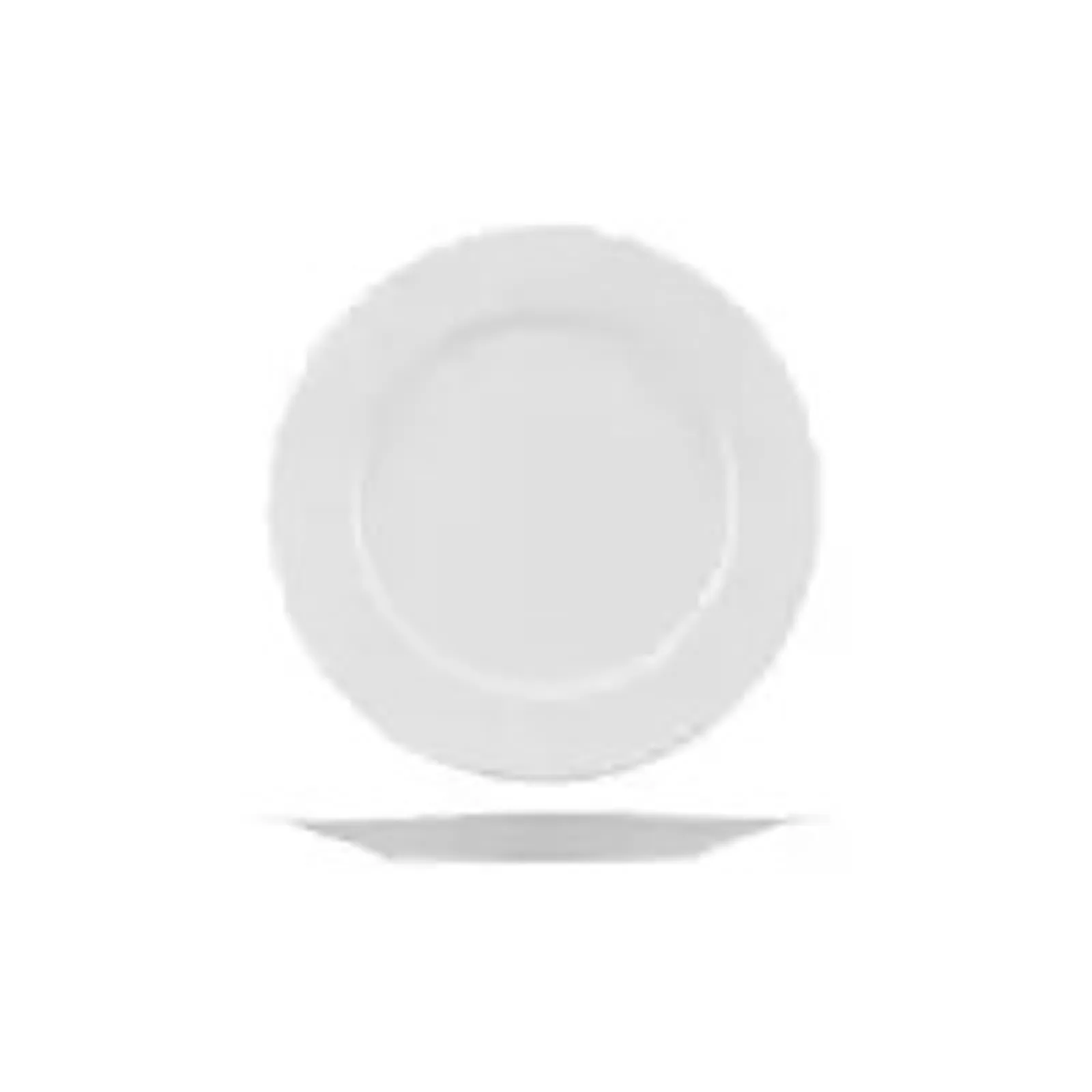 Rak Porcelain BFP27 - Banquet Round Plate - Wide Rim 270mm