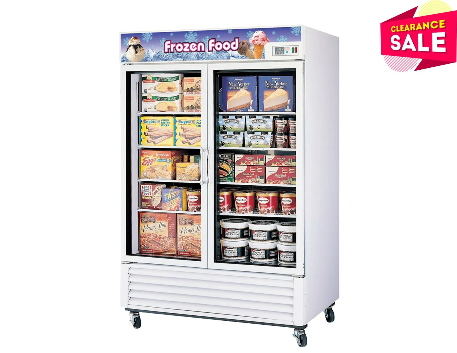 Turbo Air FRS-1250F - 1 Swing Glass Door Freezer - Clearance
