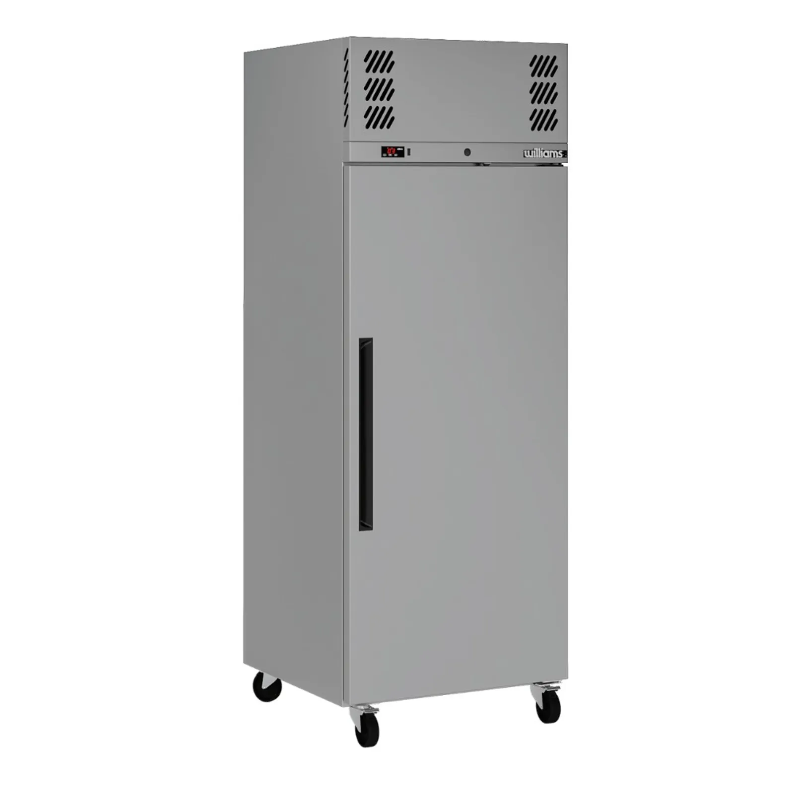 Williams HP1SS Pearl - 1 Solid Door Upright Fridge, Stainless Steel