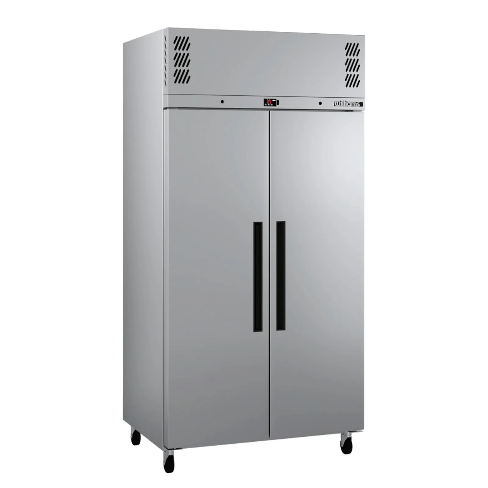 Williams HPR2SW Pearl - 2 Solid Door Slim Upright Fridge, White