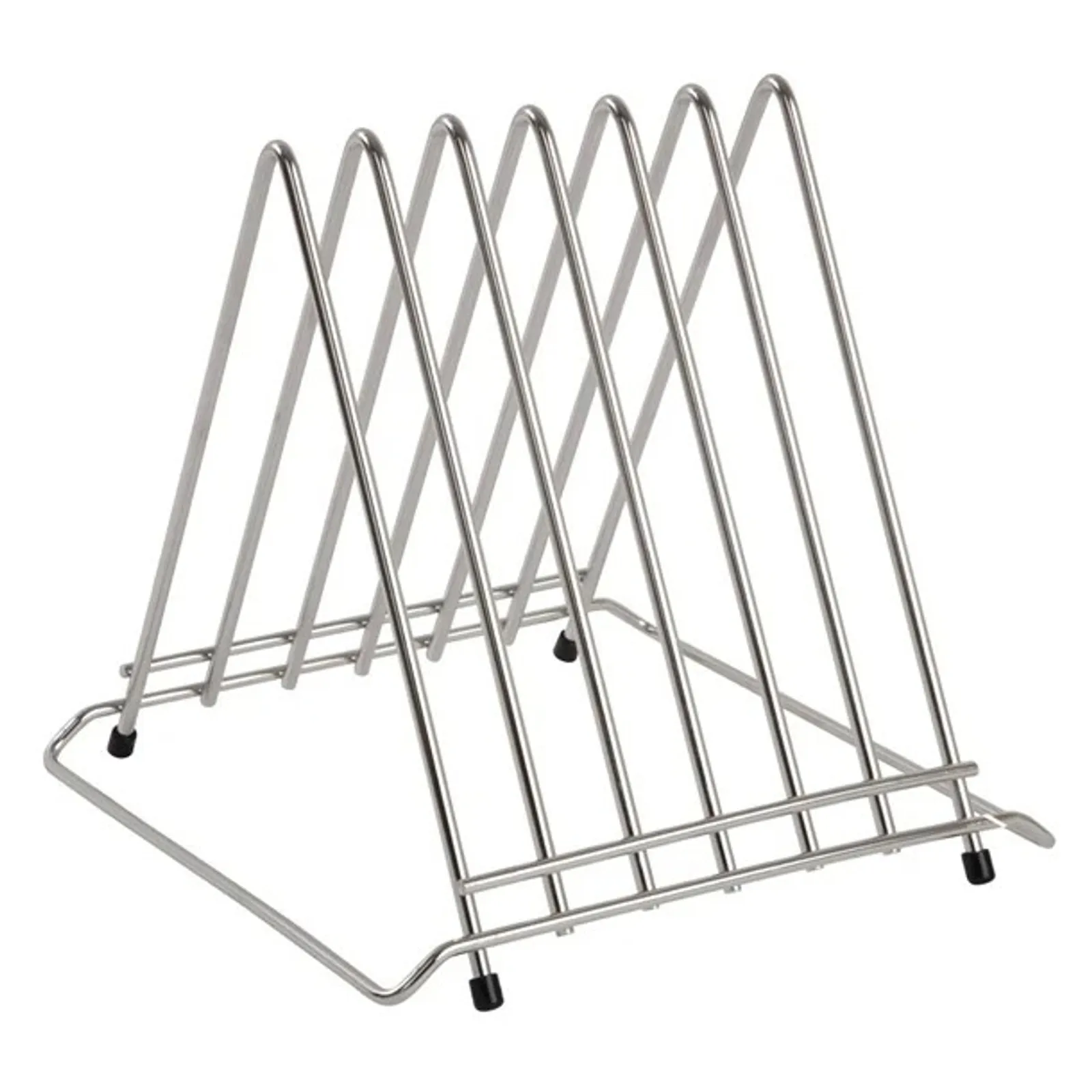 Hygiplas J027 - Triangle 6 slot Chopping Board Rack