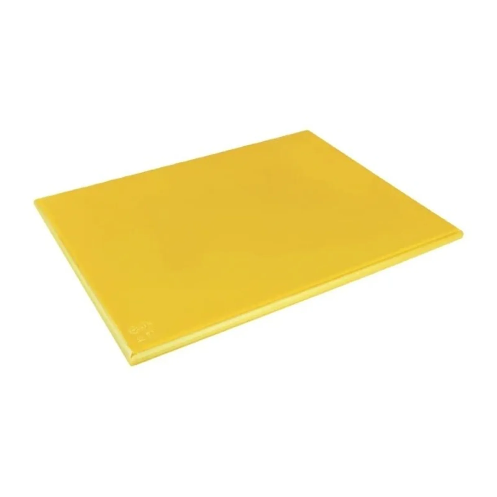 Hygiplas J045 - Extra Thick High Density Chopping Board Yellow - 600x450x25mm