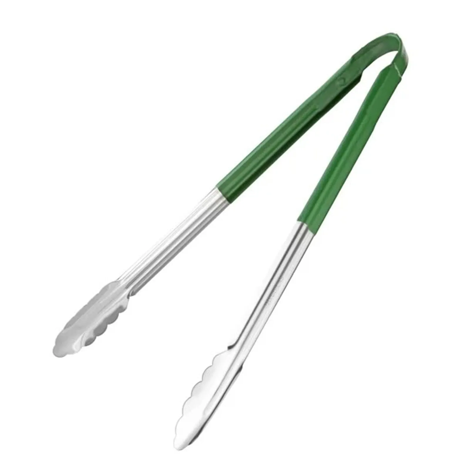 Hygiplas HC851 - Colour Coded Serving Tong Green 405mm