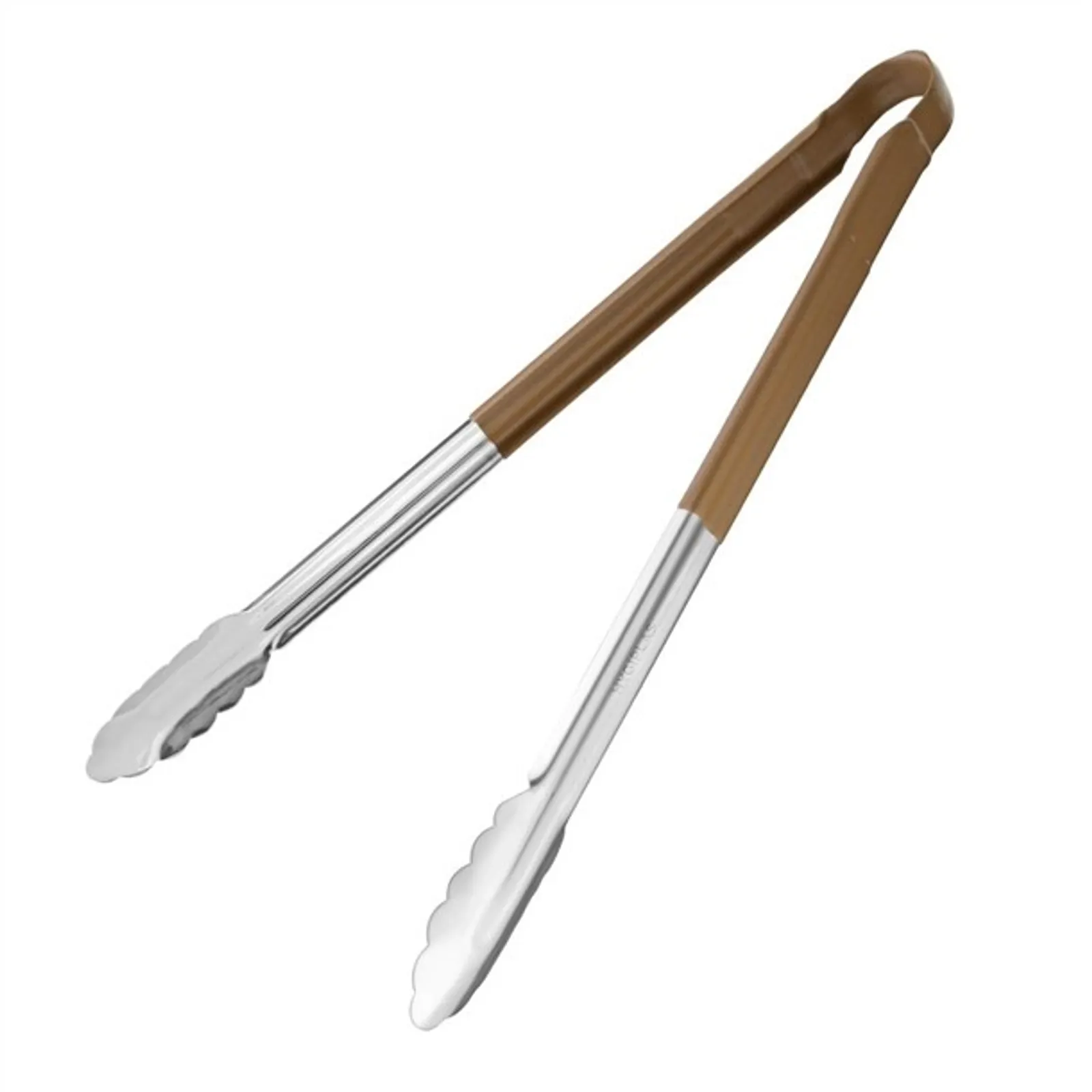 Hygiplas HC850 - Colour Coded Serving Tong Brown 405mm