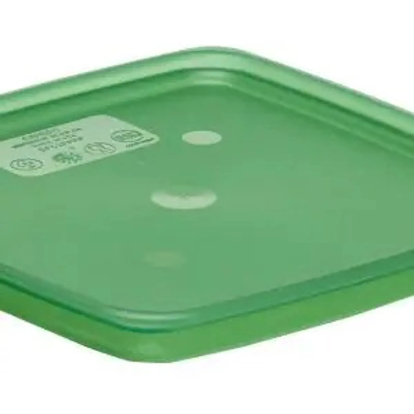 Cambro SFC2FPPP - Camsquare FreshPro Easy Seal Covers fits 1.9-3.8L Translucent Green