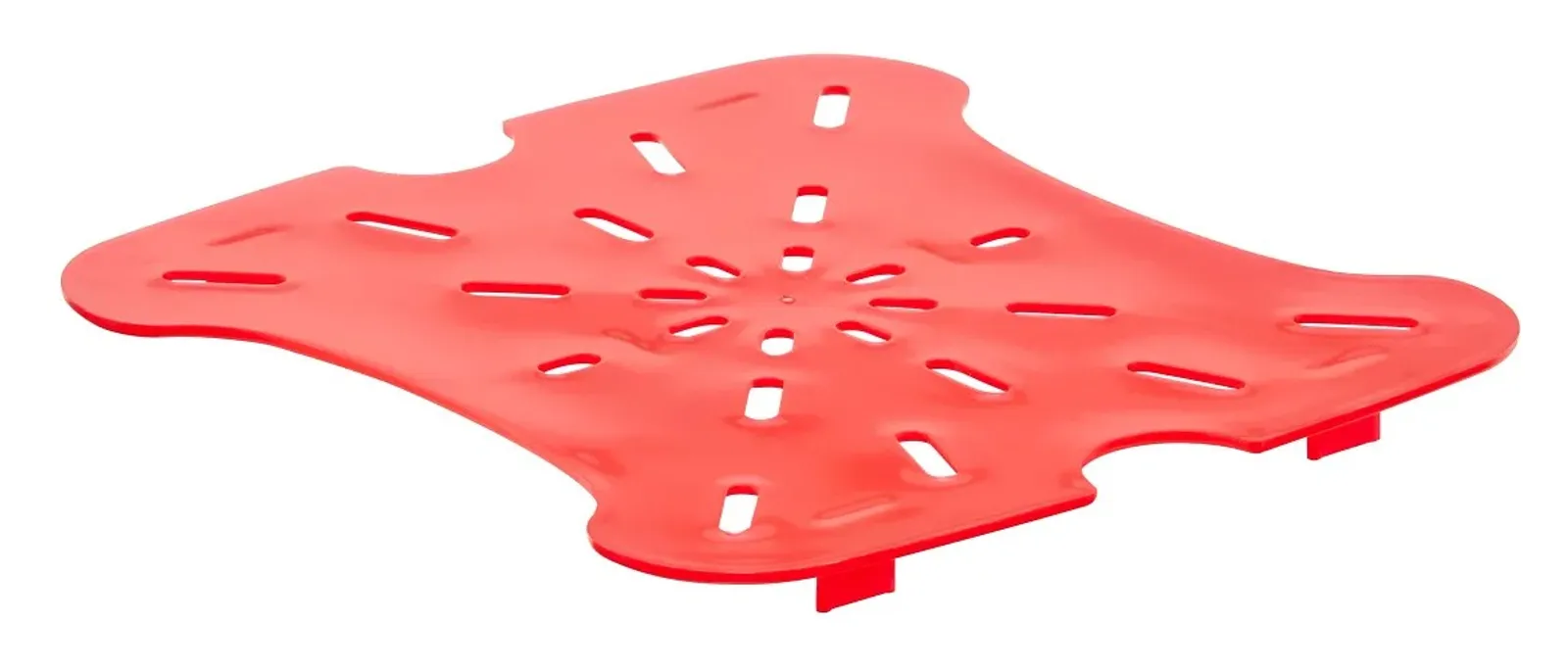 Cambro 6SFSFPDPP - Camsquare FreshPro Drain Shelves 5.7 & 7.7L Red