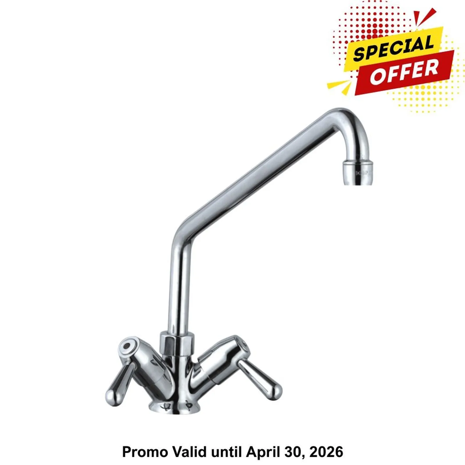 Sunmixer T20138 - Deck Mounted Faucet with 2 Side-Handles