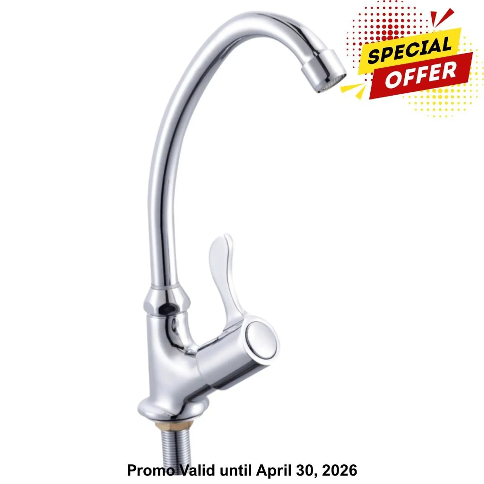 Sunmixer T20140L - Deck Mounted Faucet with Front Handle