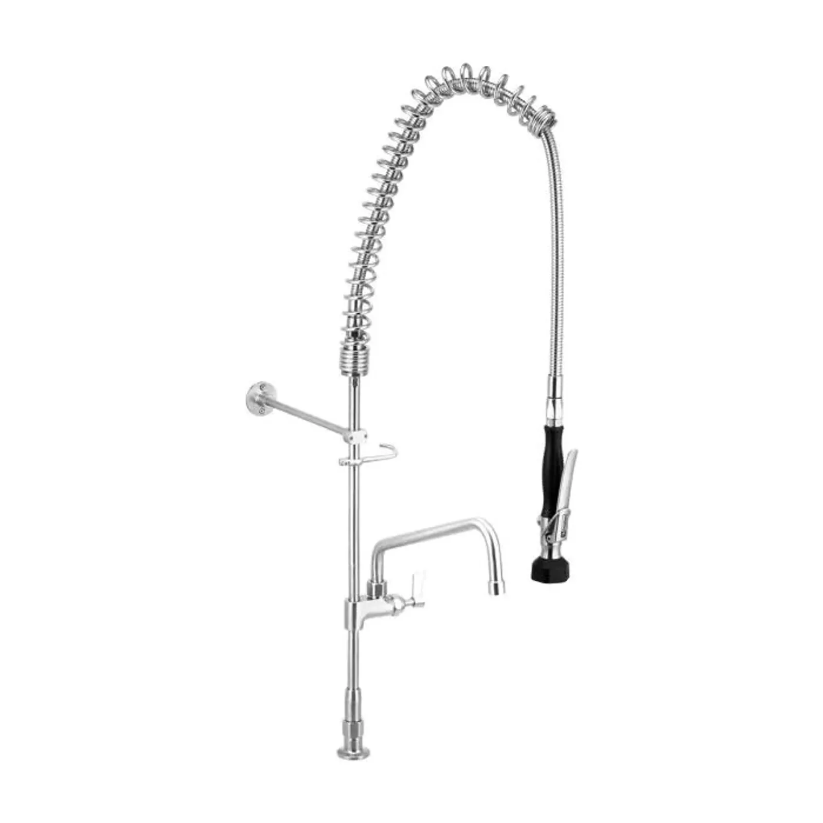 Clean-A-Jet T-3M53212 - Stainless Steel Bench Mount Pre Rinse Unit With 12" Pot Filler - No Stops