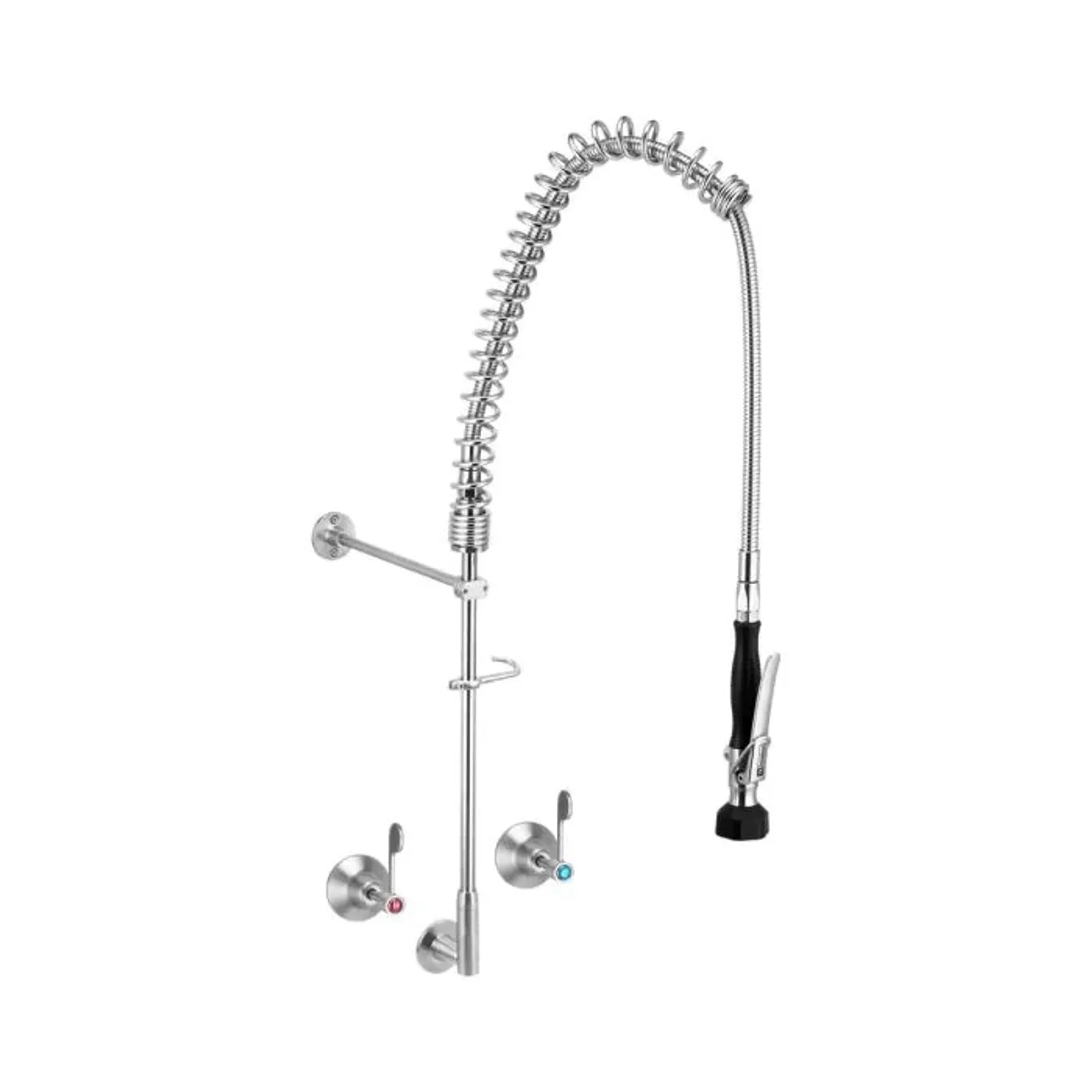Clean-A-Jet T-3M53810 - Stainless Steel Wall Stops And Elbow Pre Rinse Unit
