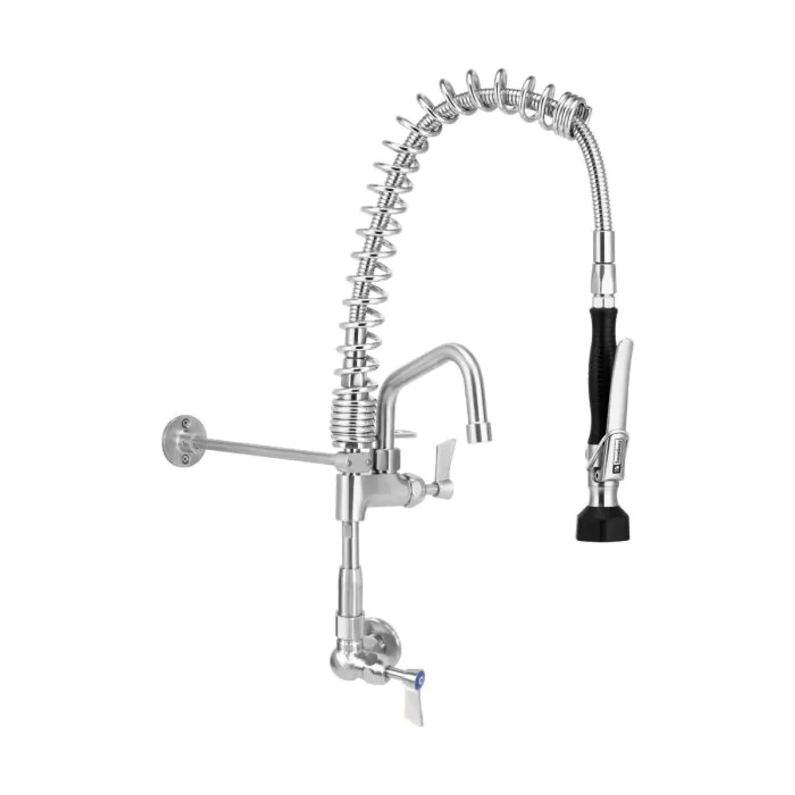 Clean-A-Jet T-3M53706-C - Compact Stainless Steel Single Wall Mount Pre-Rinse with 6" Pot Filler