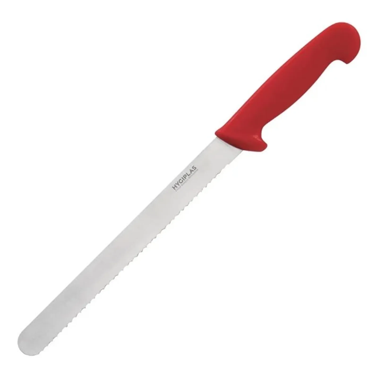 Hygiplas C897 - Serrated Slicer Red 248mm
