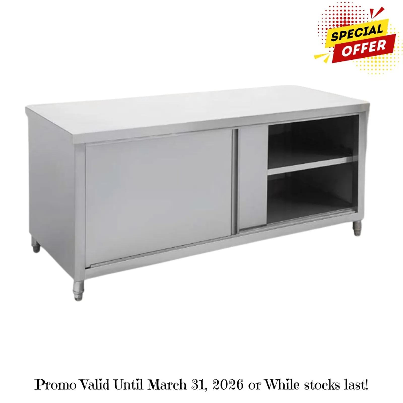 Modular Systems STHT-1800-H - Quality Grade 304 S/S Pass Though Cabinet ( double sided)
