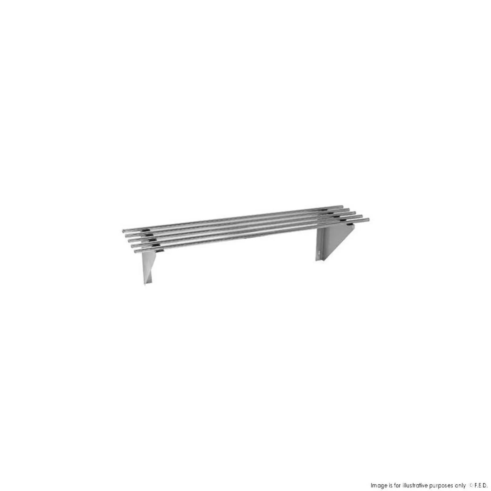 Modular Systems 0600-WSP1 - 600mm Pipe Wallshelf