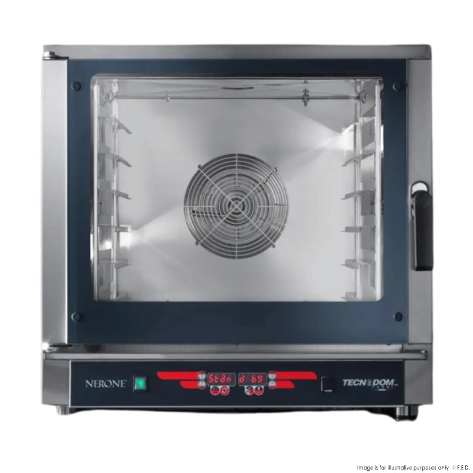 Tecnodom TD-6NE - Nerone MID Digital 6 Tray Combi Oven