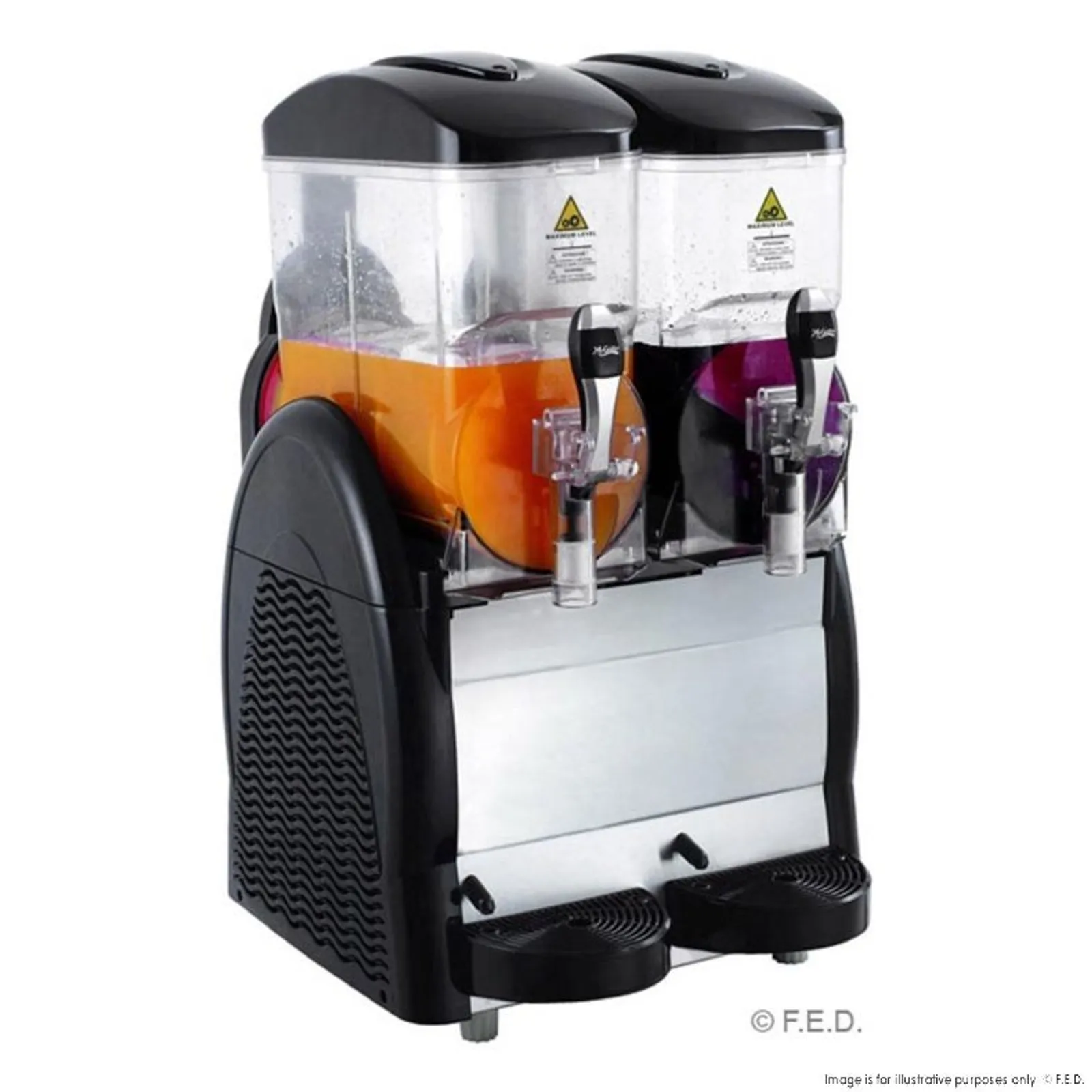 Benchstar FABIGANI-2S - Double 12 Litre Granita & Slushy Machine