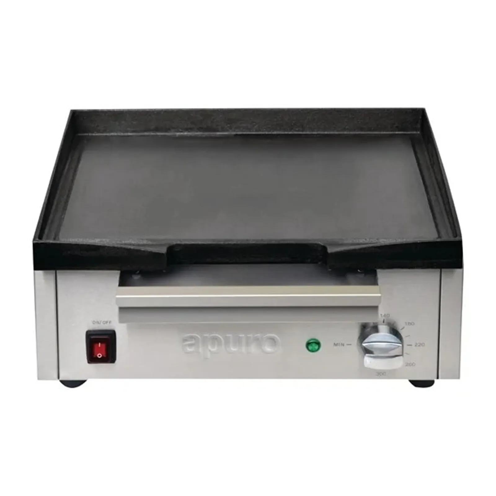 Apuro DC900-A - Countertop Cast Iron Griddle
