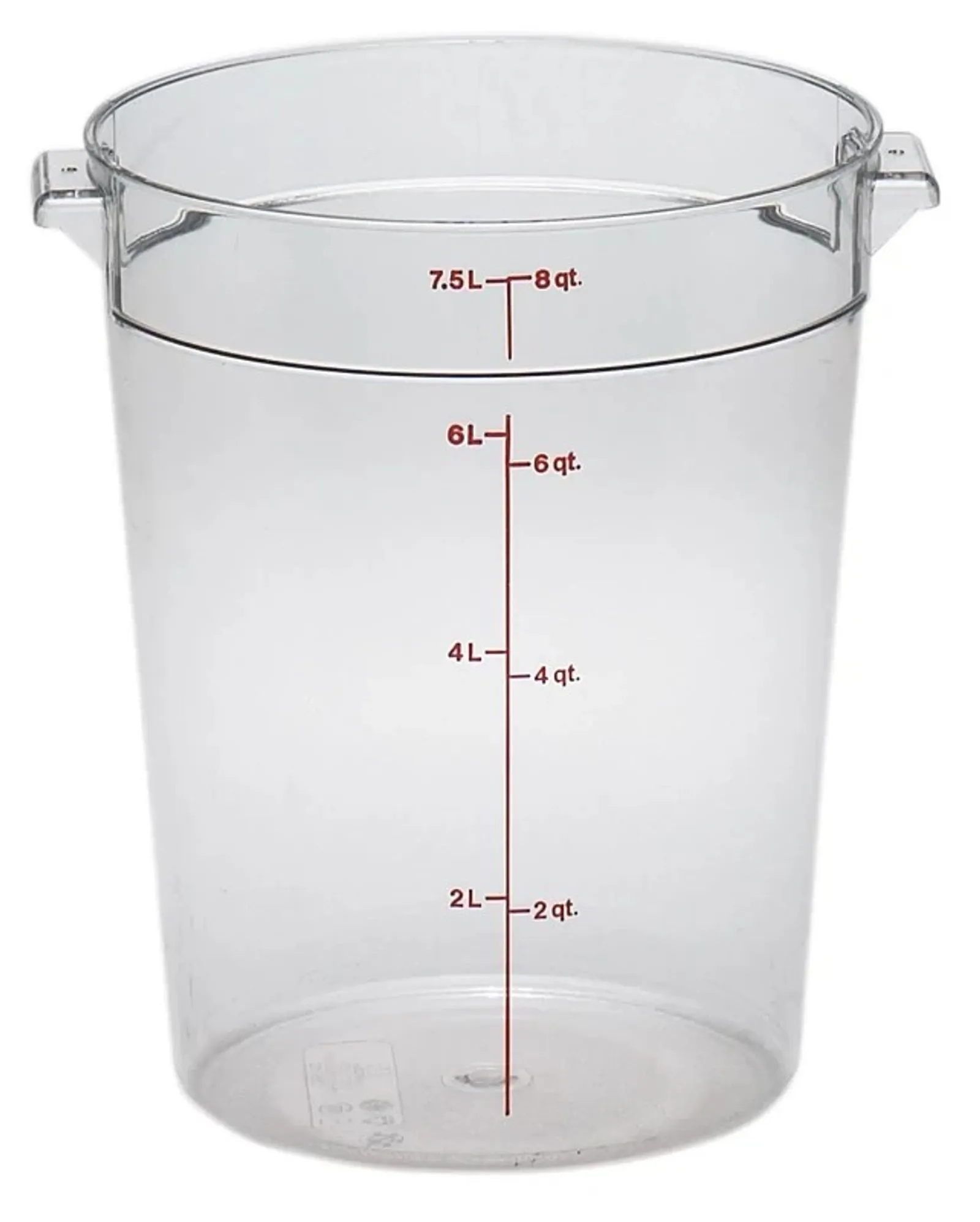 Cambro RFSCW8 - Camwear Round Storage Container 7.6L