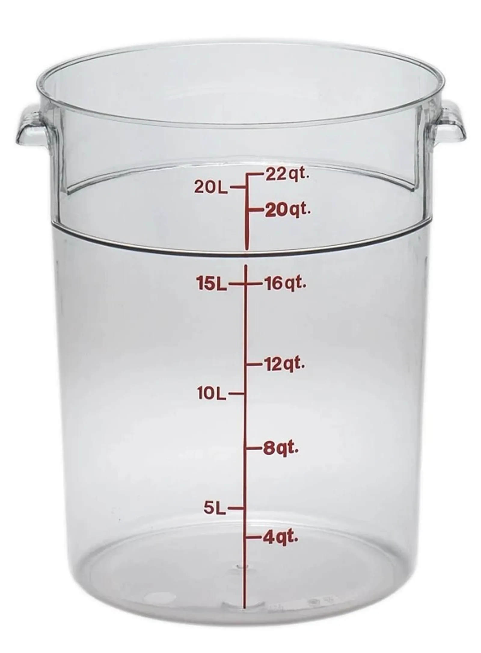 Cambro RFSCW22 - Camwear Round Storage Container 20.8L