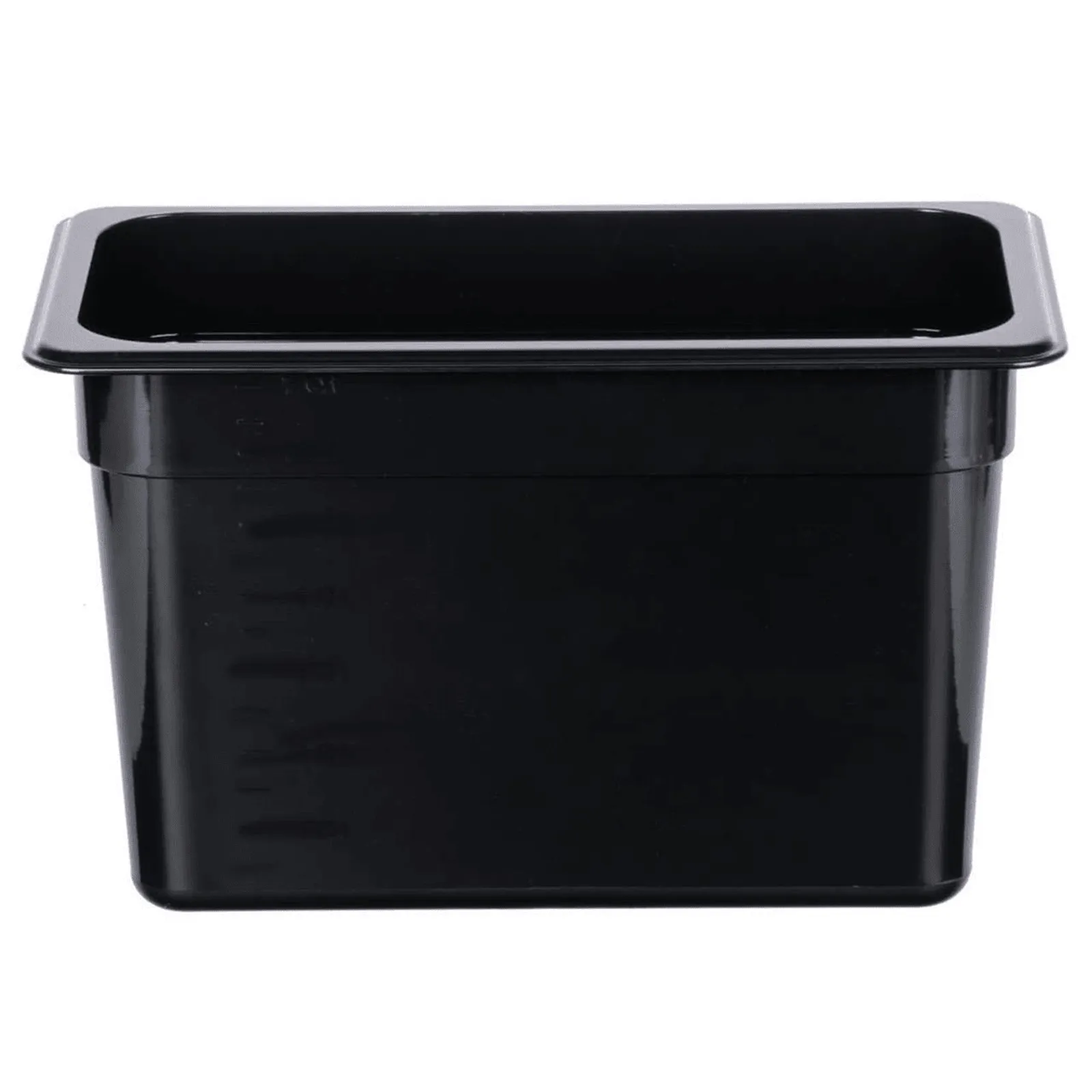 KH Classik Chef 09606 - KH 1/3 X 150mm Size – Polycarbonate Steam Pan Black