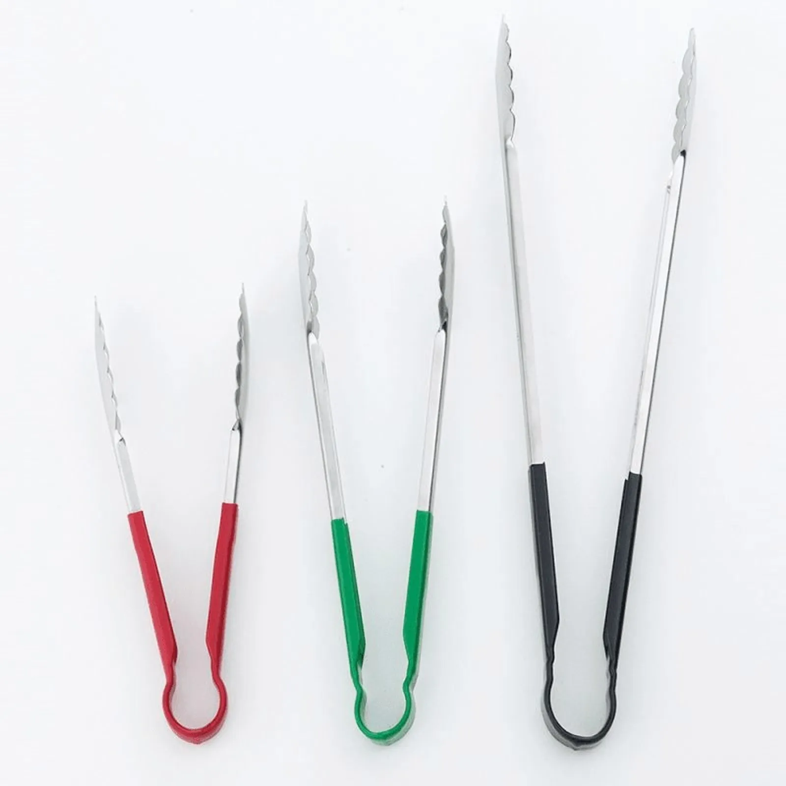 KH Classik Chef 12550 - KH Tong S/S Colour Coded Hdl 23cm Black