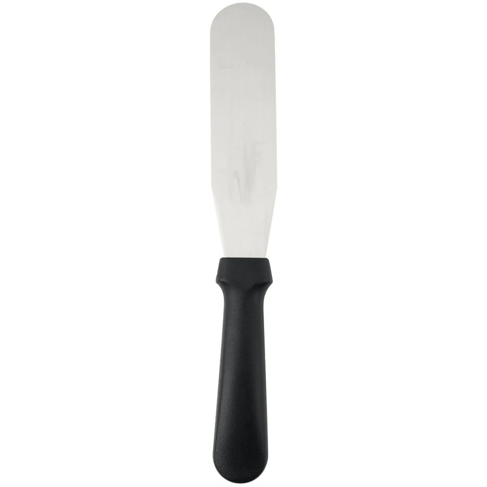 KH Classik Chef 12850 - KH Straight Spatula Black Stainless Steel 150mm