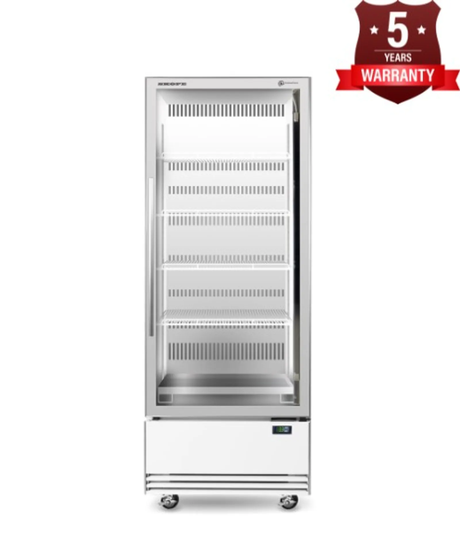 SKOPE BME600N-A Bottom Mount 1 Door Display Fridge (2)