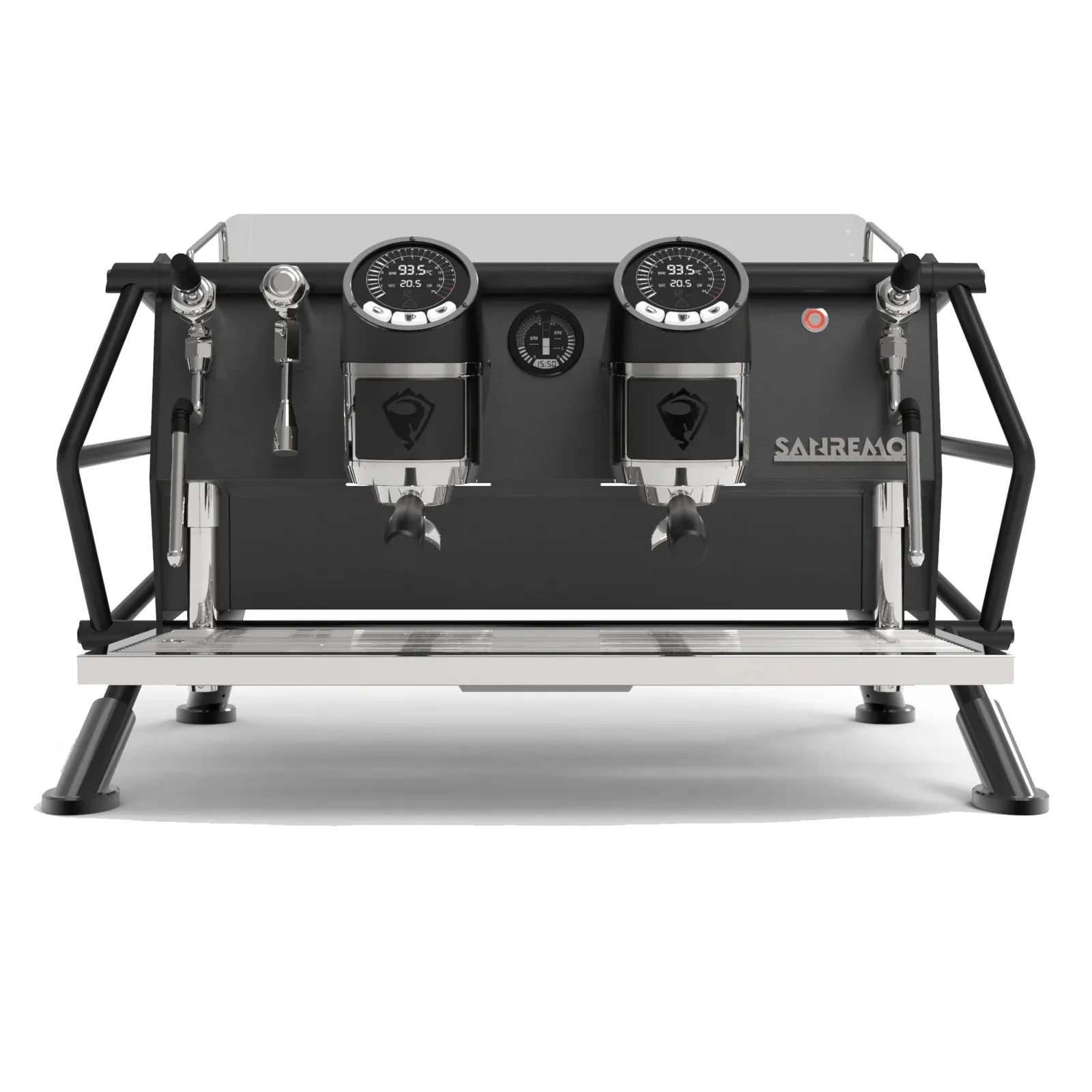 Sanremo Cafe Racer Naked Black - 2 Group Coffee Machine