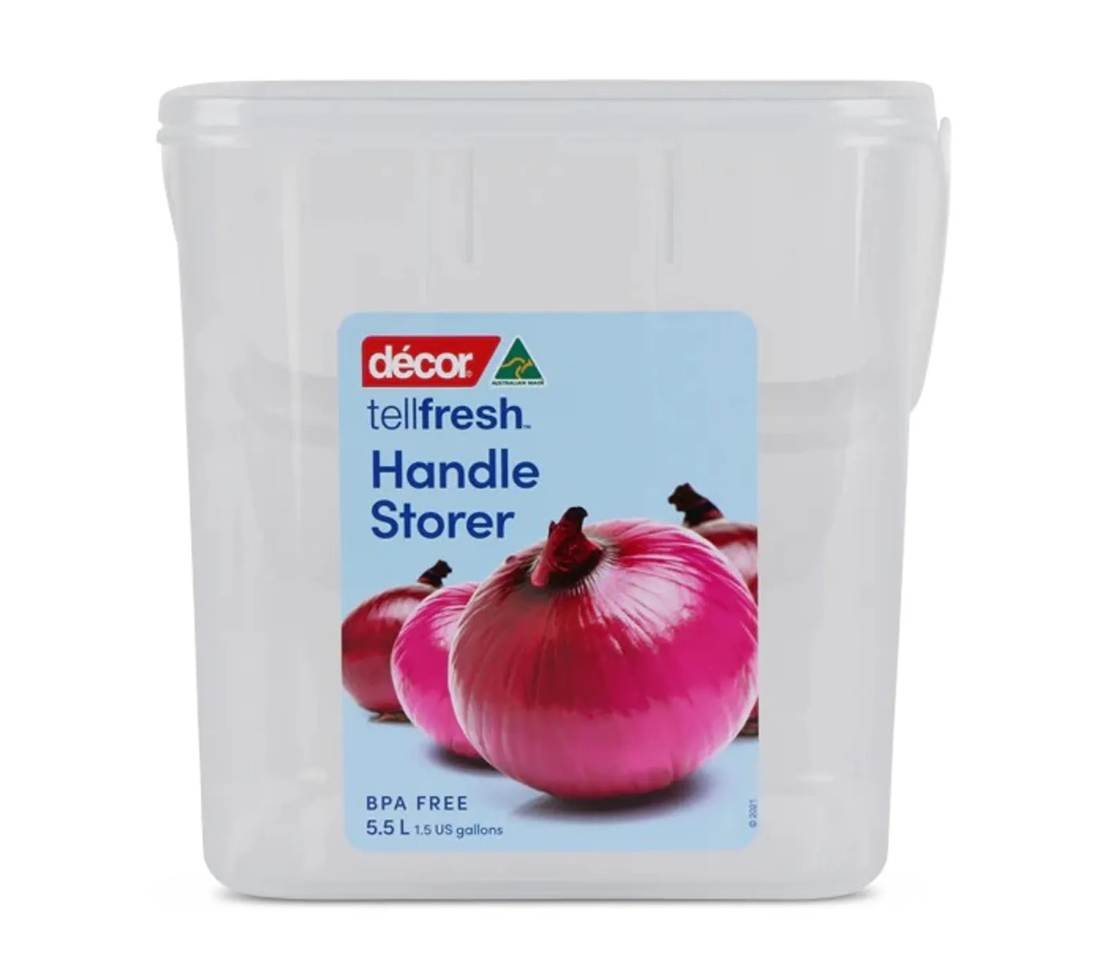 Decor Tellfresh 148800-Super Storer Bulk Food Container, 5.5L