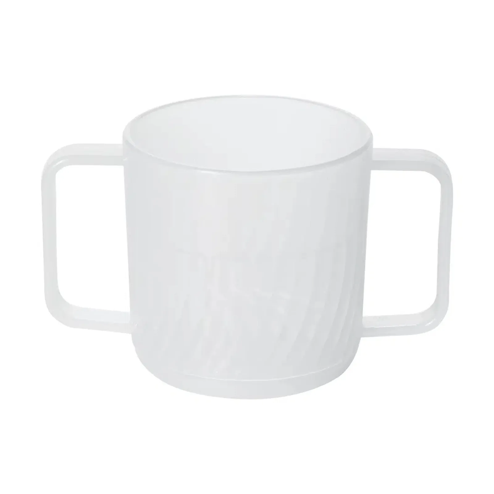 KH Healthcare 98410 - KH Traditional Clear Double Handle Mug 250ml (#29)